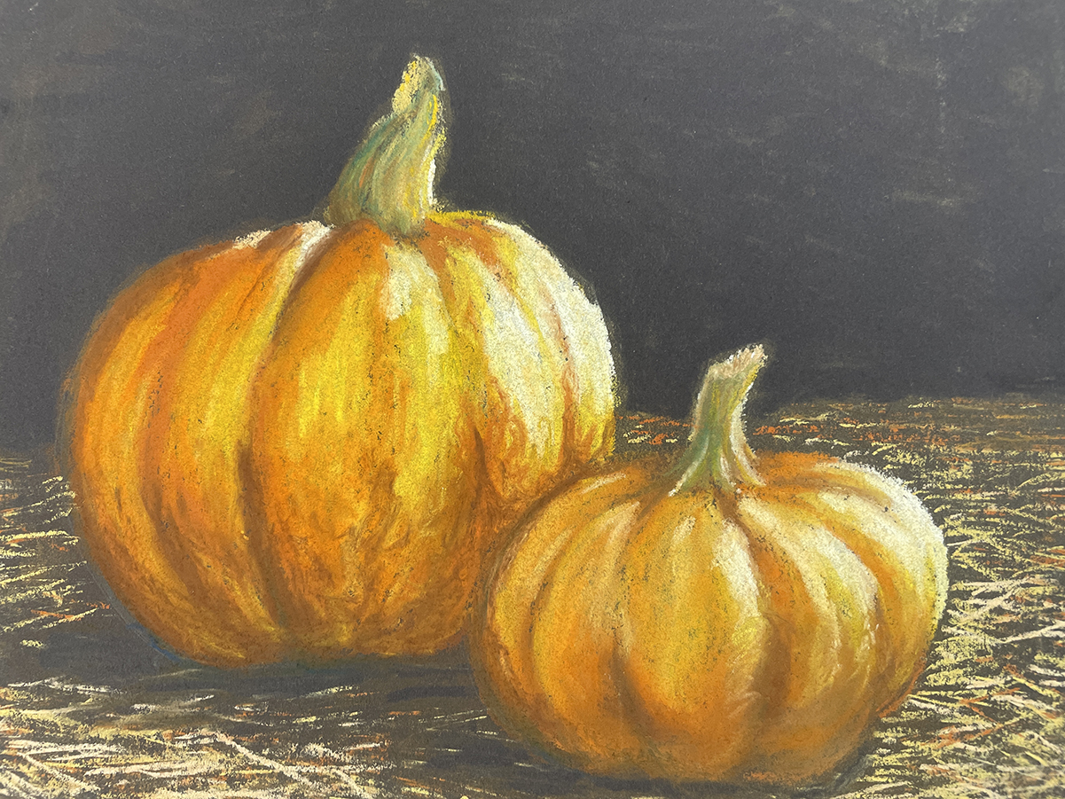 Pumpkins and Pastels Lunchtime Workshop